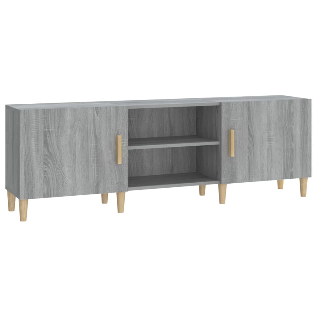 TV Cabinet Grey Sonoma 150x30x50 cm Engineered Wood