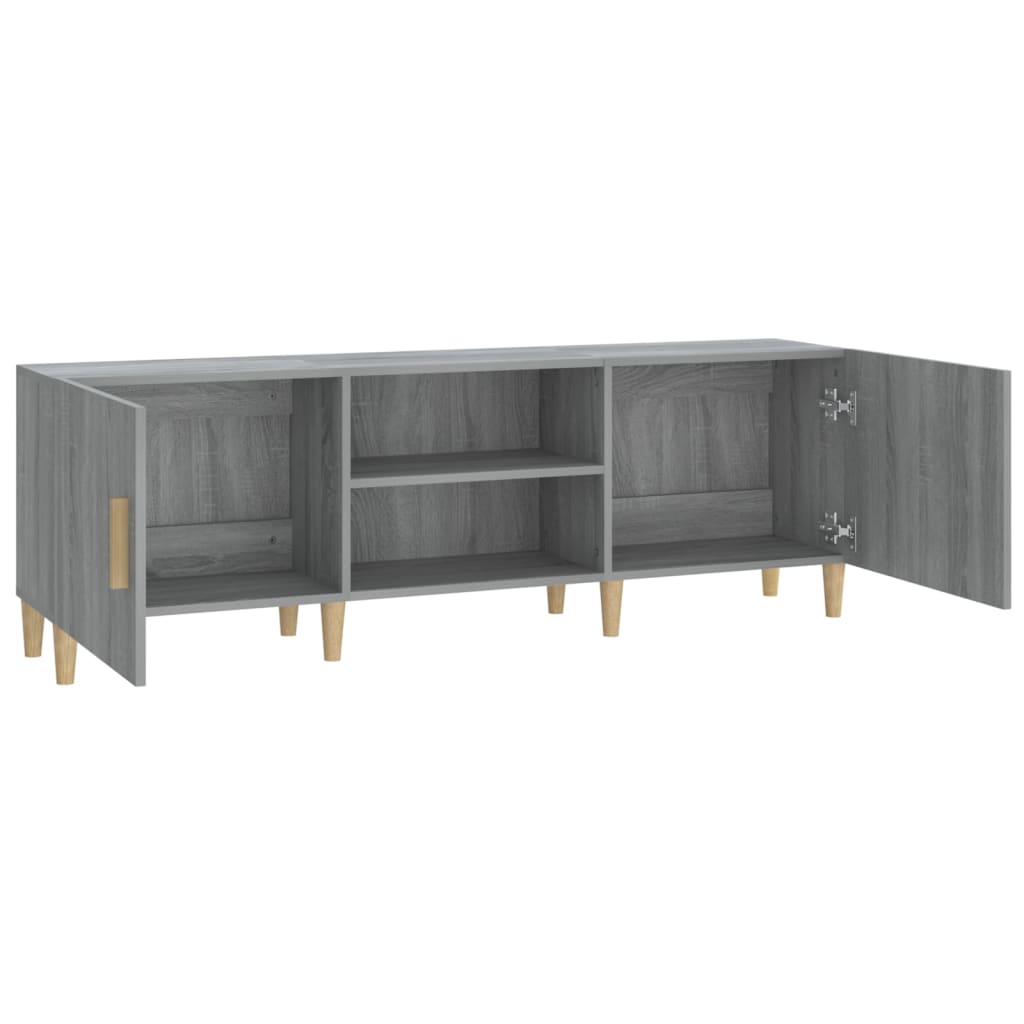 TV Cabinet Grey Sonoma 150x30x50 cm Engineered Wood