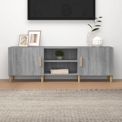 TV Cabinet Grey Sonoma 150x30x50 cm Engineered Wood