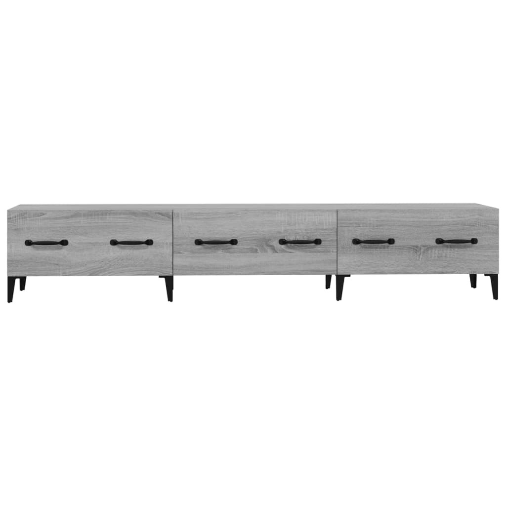 TV Cabinet Grey Sonoma 150x34,5x30 cm Engineered Wood