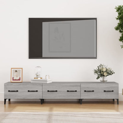 TV Cabinet Grey Sonoma 150x34,5x30 cm Engineered Wood