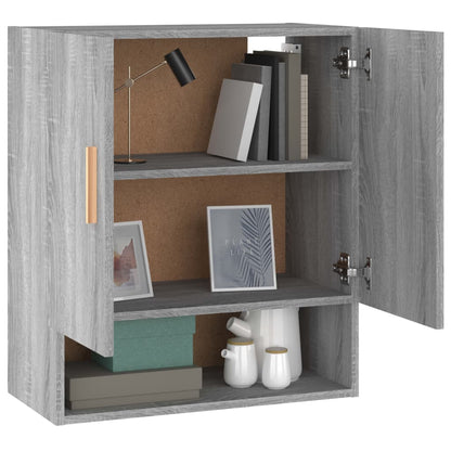 Wall Cabinet Grey Sonoma 60x31x70 cm Engineered Wood