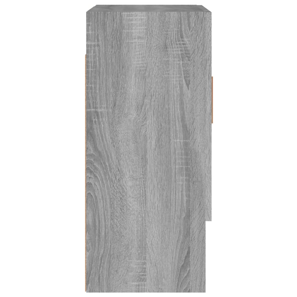 Wall Cabinet Grey Sonoma 60x31x70 cm Engineered Wood