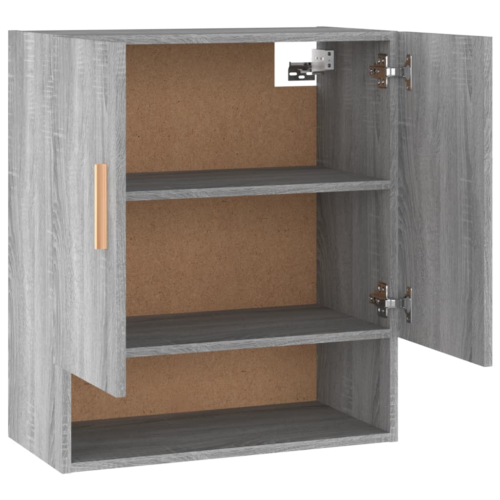 Wall Cabinet Grey Sonoma 60x31x70 cm Engineered Wood