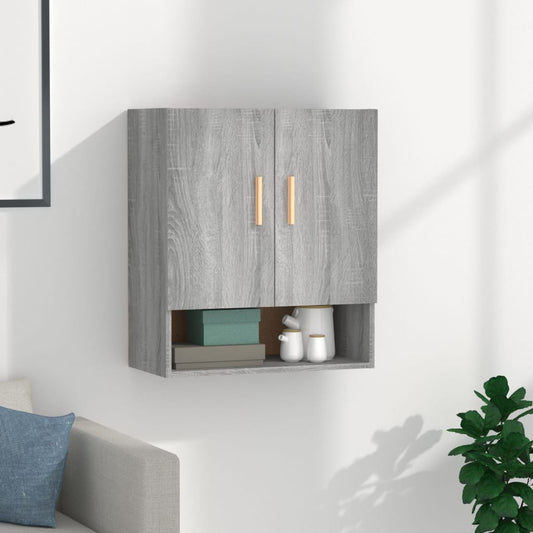 Wall Cabinet Grey Sonoma 60x31x70 cm Engineered Wood