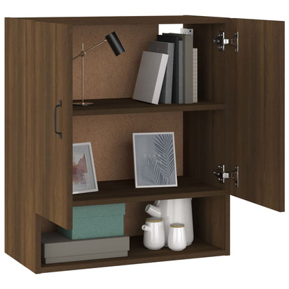 Wall Cabinet Brown Oak 60x31x70 cm Engineered Wood