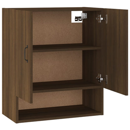 Wall Cabinet Brown Oak 60x31x70 cm Engineered Wood