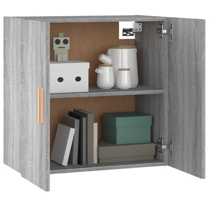 Wall Cabinet Grey Sonoma 60x30x60 cm Engineered Wood