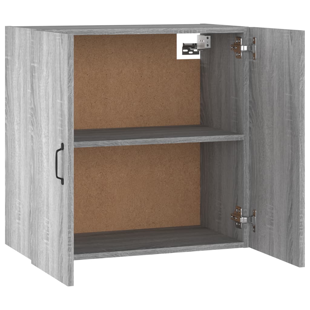 Wall Cabinet Grey Sonoma 60x31x60 cm Engineered Wood