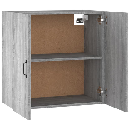 Wall Cabinet Grey Sonoma 60x31x60 cm Engineered Wood