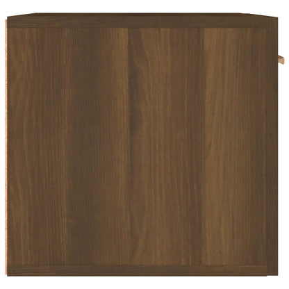 Wall Cabinet Brown Oak 60x36.5x35 cm Engineered Wood