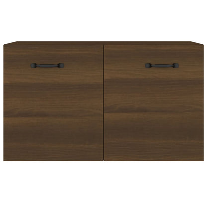 Wall Cabinet Brown Oak 60x36.5x35 cm Engineered Wood