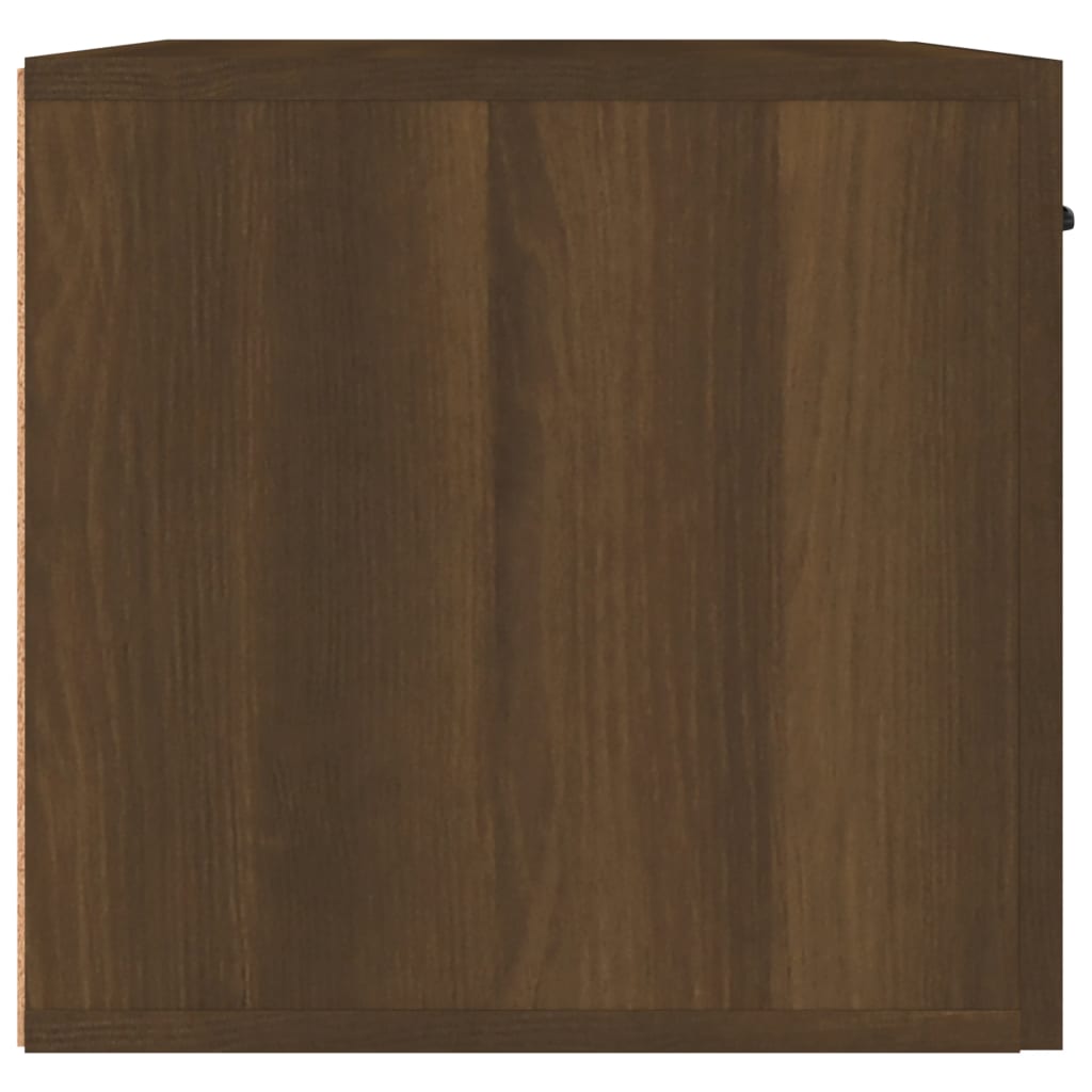 Wall Cabinet Brown Oak 60x36.5x35 cm Engineered Wood