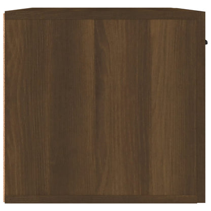 Wall Cabinet Brown Oak 60x36.5x35 cm Engineered Wood