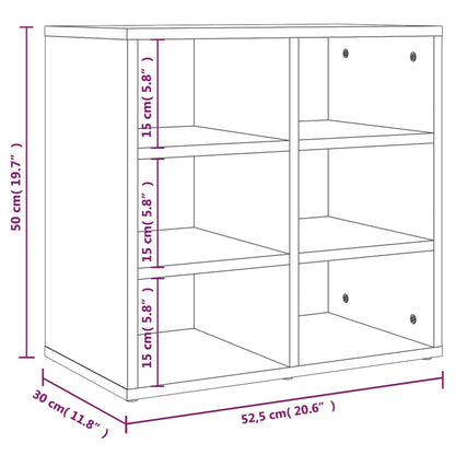 Shoe Cabinets 2 pcs Brown Oak 52.5x30x50 cm