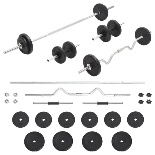 Barbell and Dumbbell Set 30 kg