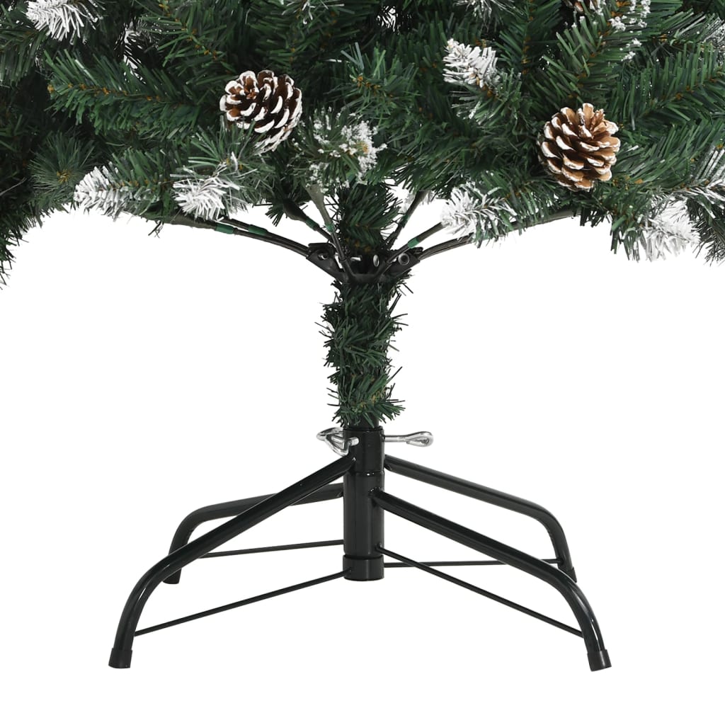 Artificial Christmas Tree with Stand Green 210 cm PVC