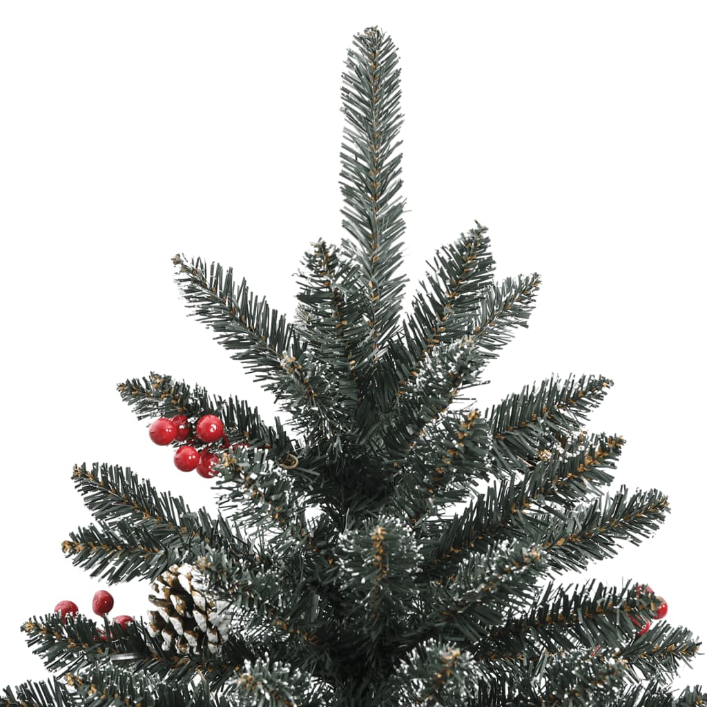 Artificial Christmas Tree with Stand Green 210 cm PVC