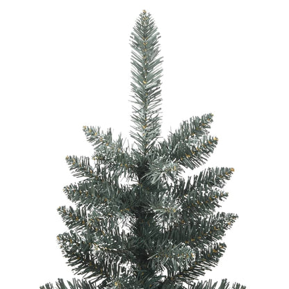 Artificial Slim Christmas Tree with Stand Green 180 cm PVC