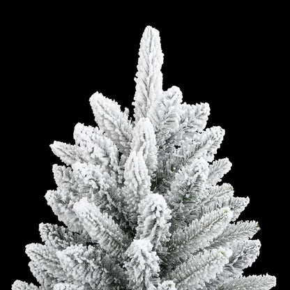 Artificial Christmas Tree with Flocked Snow 120 cm PVC&PE