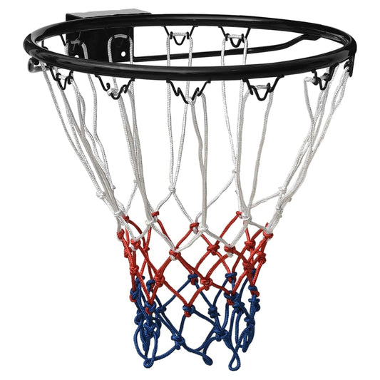 Basketball Ring Black 39 cm Steel