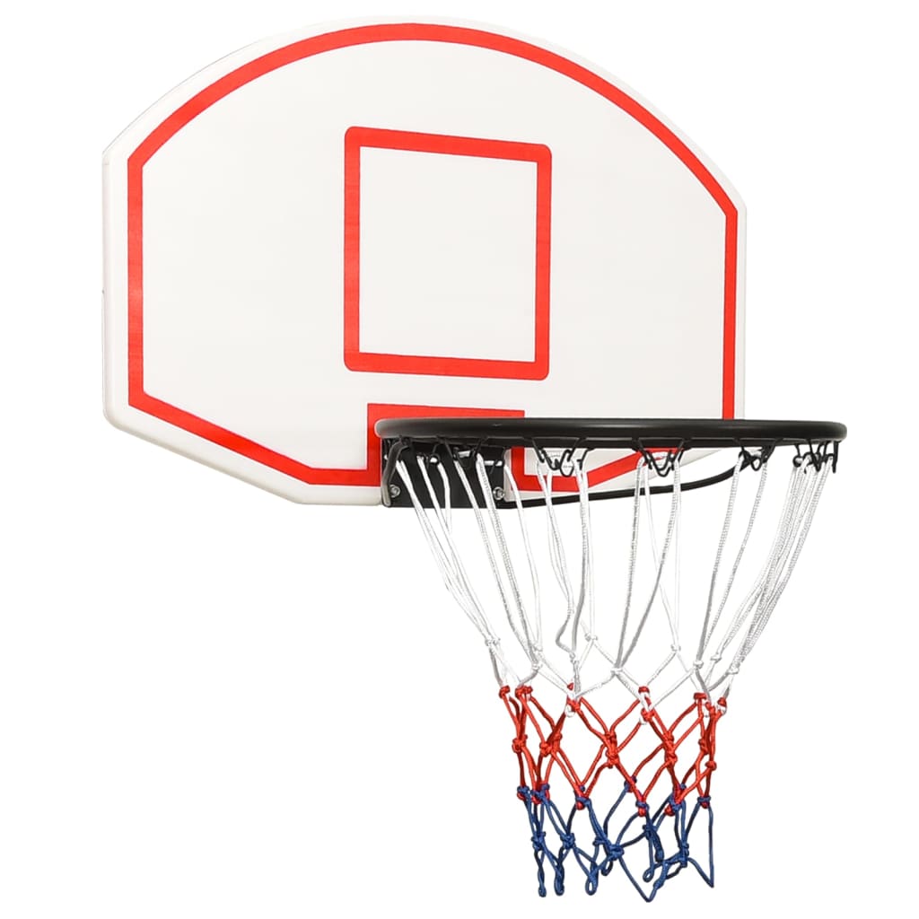 Basketball Backboard White 71x45x2 cm Polyethene