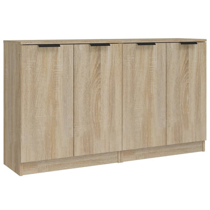 Sideboards 2 pcs Sonoma Oak 60x30x70 cm Engineered Wood