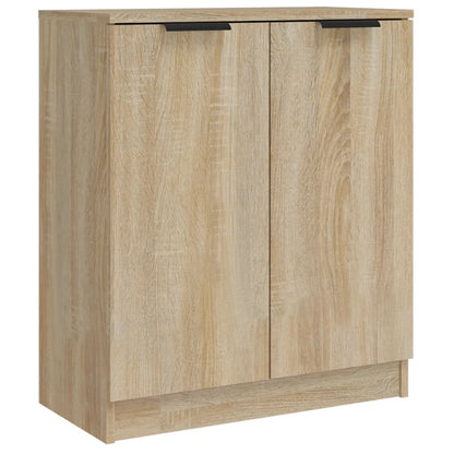 3 Piece Sideboards Sonoma Oak Engineered Wood