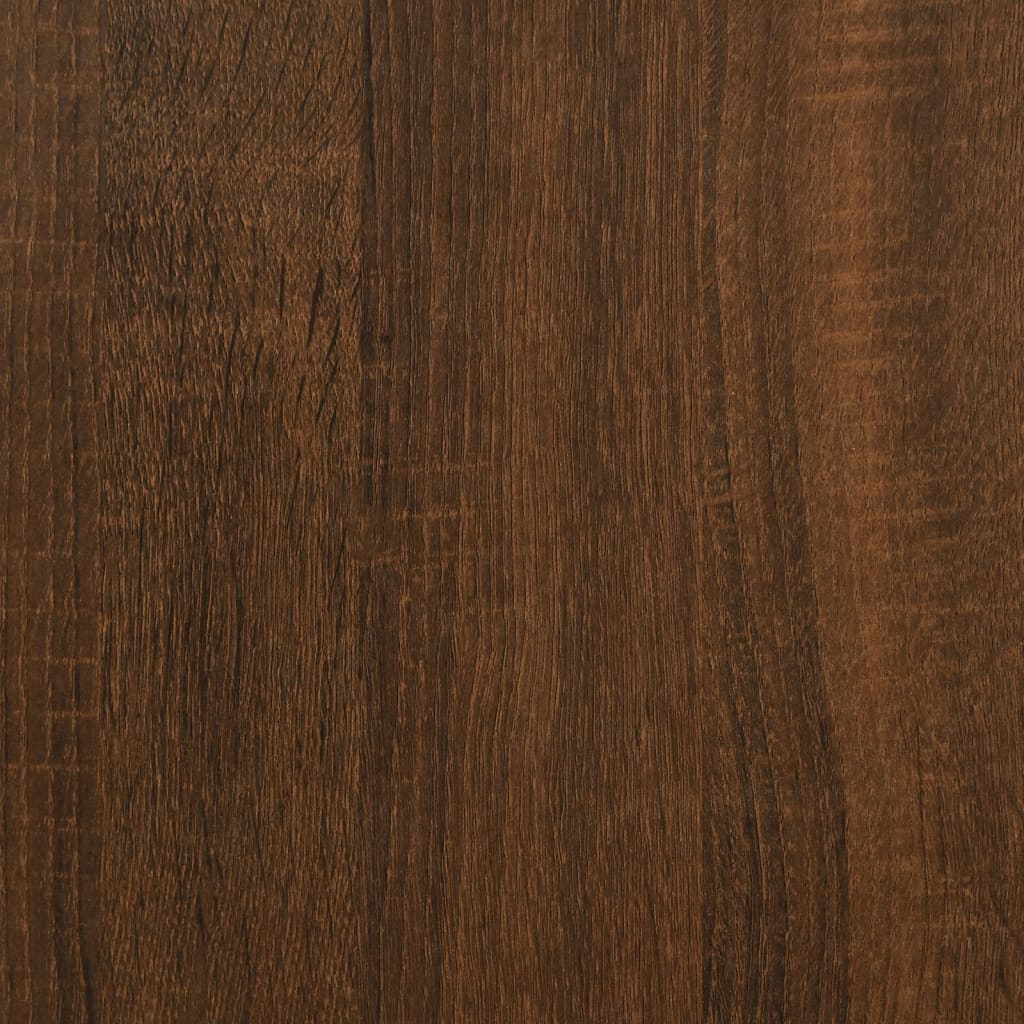 Book Cabinet Brown Oak 82.5x30.5x150 cm Engineered Wood