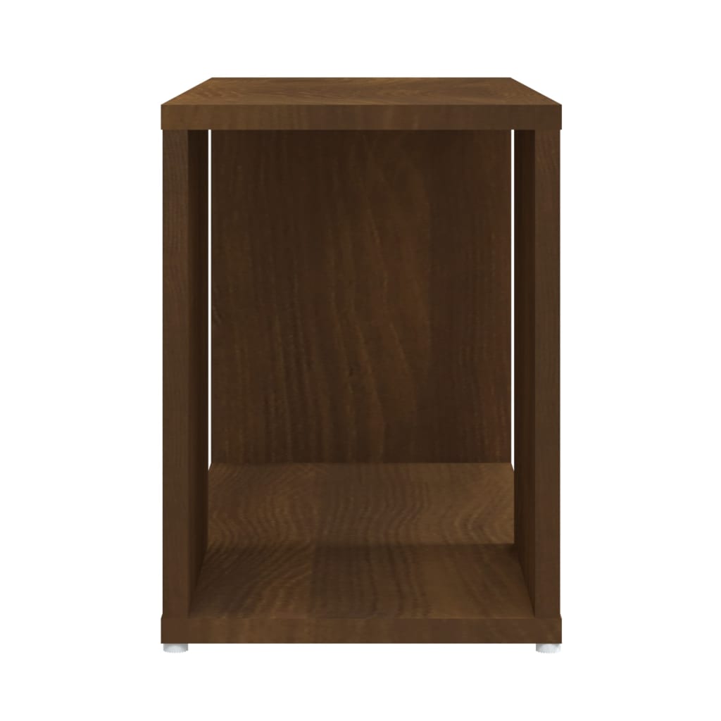 TV Cabinet Brown Oak 60x24x32cm Engineered Wood