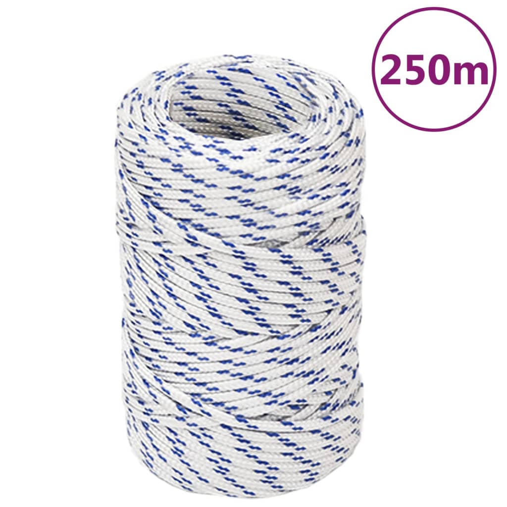 Boat Rope White 2 mm 250 m Polypropylene