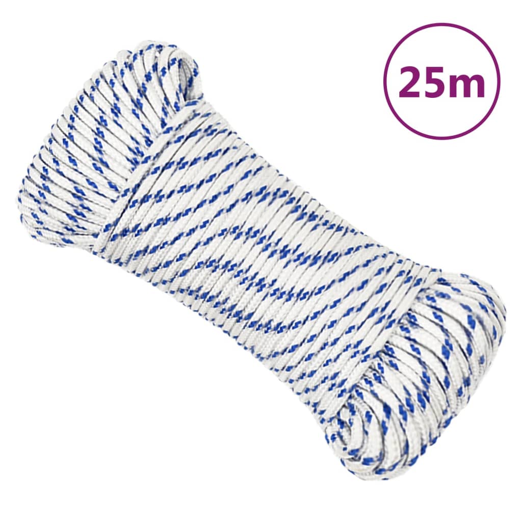 Boat Rope White 4 mm 25 m Polypropylene