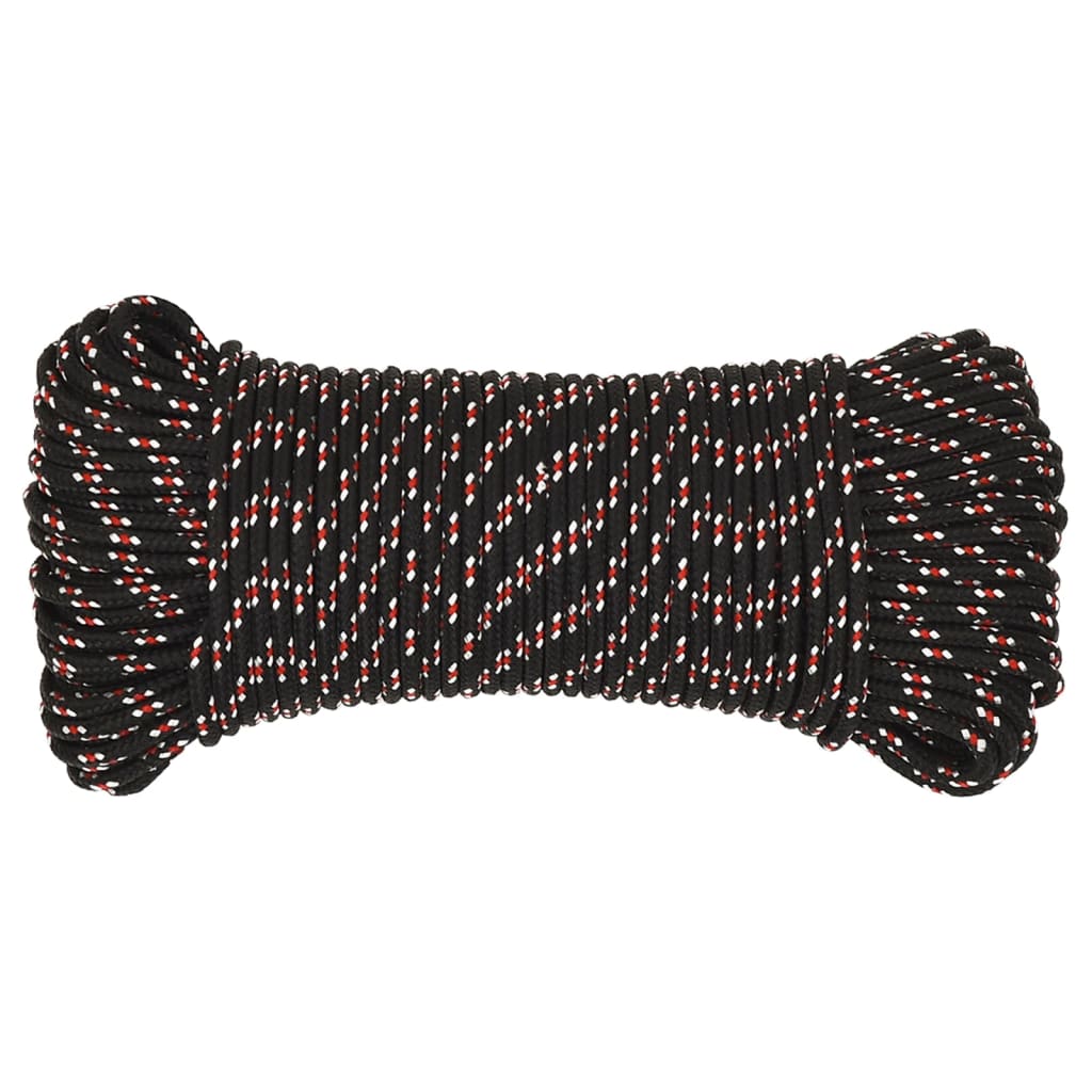 Boat Rope Black 3 mm 100 m Polypropylene