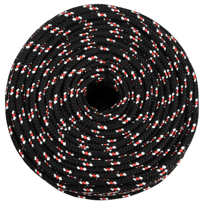 Boat Rope Black 8 mm 50 m Polypropylene