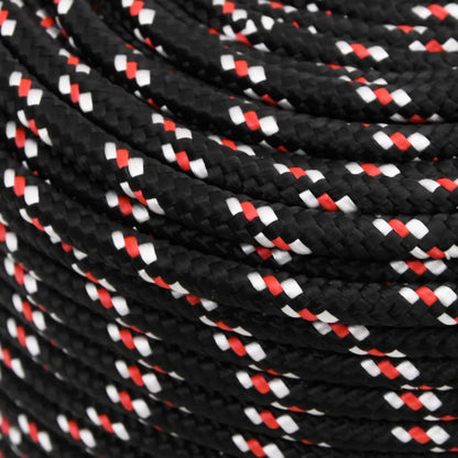 Boat Rope Black 8 mm 50 m Polypropylene