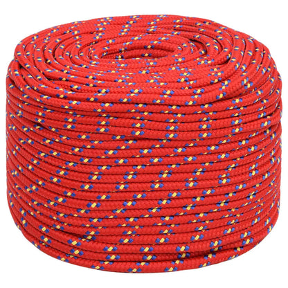 Boat Rope Red 8 mm 50 m Polypropylene