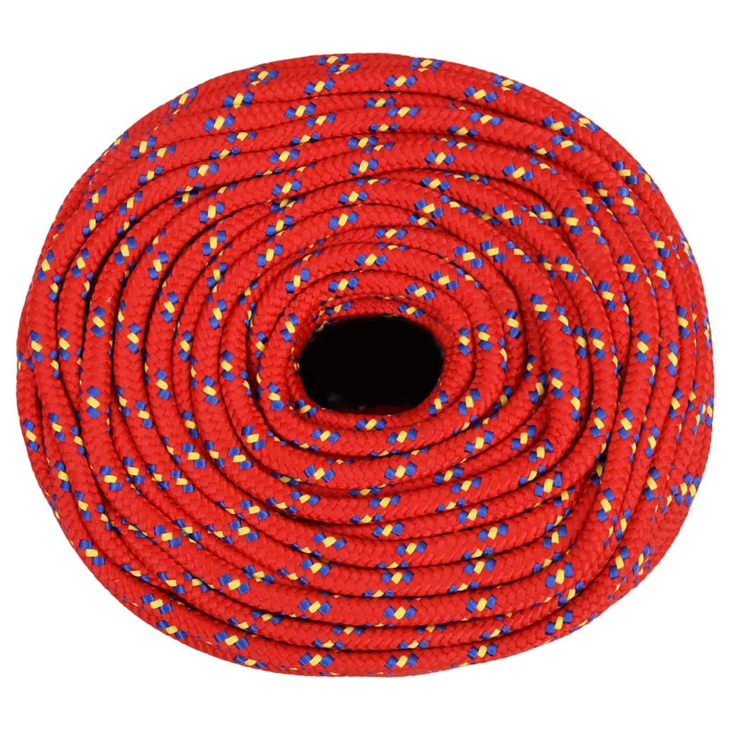 Boat Rope Red 8 mm 50 m Polypropylene