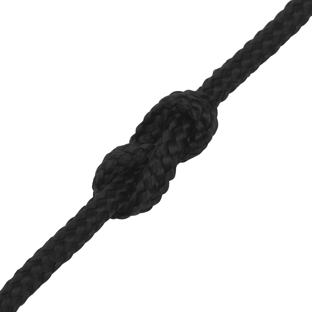 Boat Rope Full Black 2 mm 250 m Polypropylene