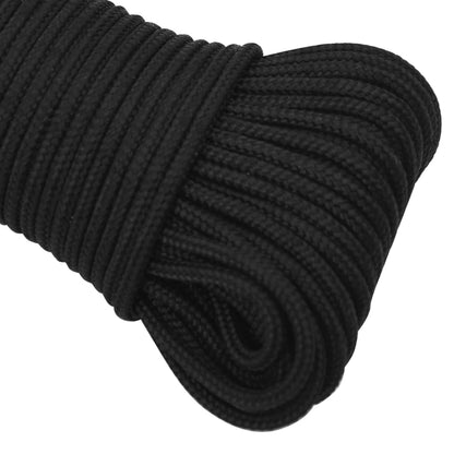 Boat Rope Full Black 3 mm 50 m Polypropylene