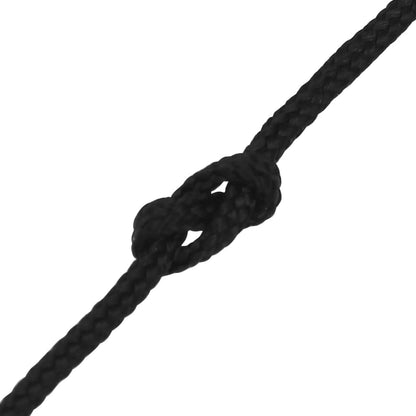 Boat Rope Full Black 3 mm 50 m Polypropylene