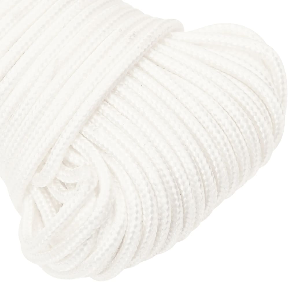 Boat Rope Full White 5 mm 25 m Polypropylene