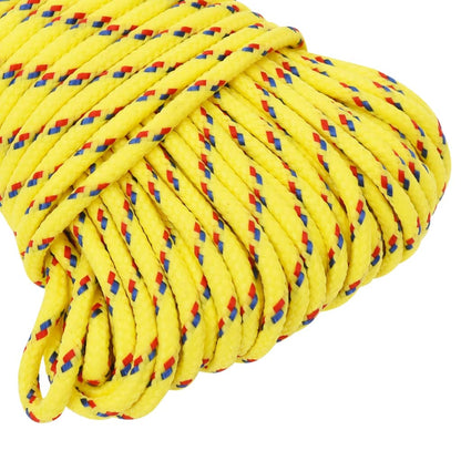 Boat Rope Yellow 5 mm 25 m Polypropylene