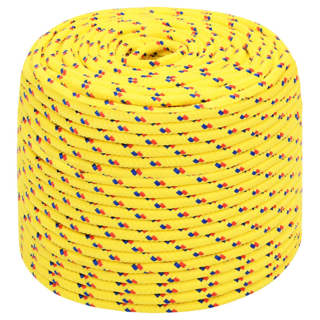 Boat Rope Yellow 6 mm 100 m Polypropylene