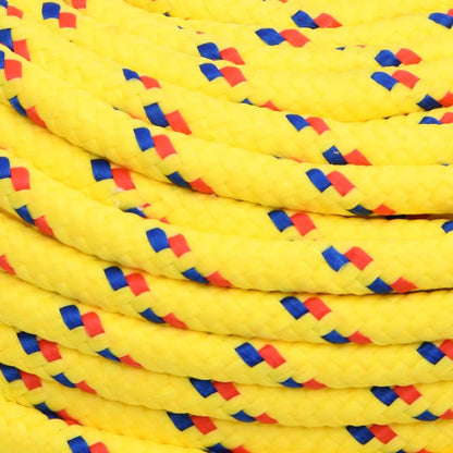 Boat Rope Yellow 6 mm 100 m Polypropylene