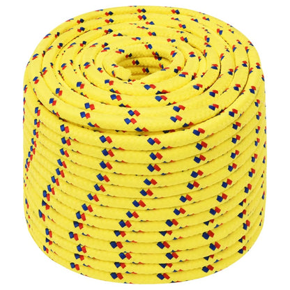 Boat Rope Yellow 12 mm 25 m Polypropylene