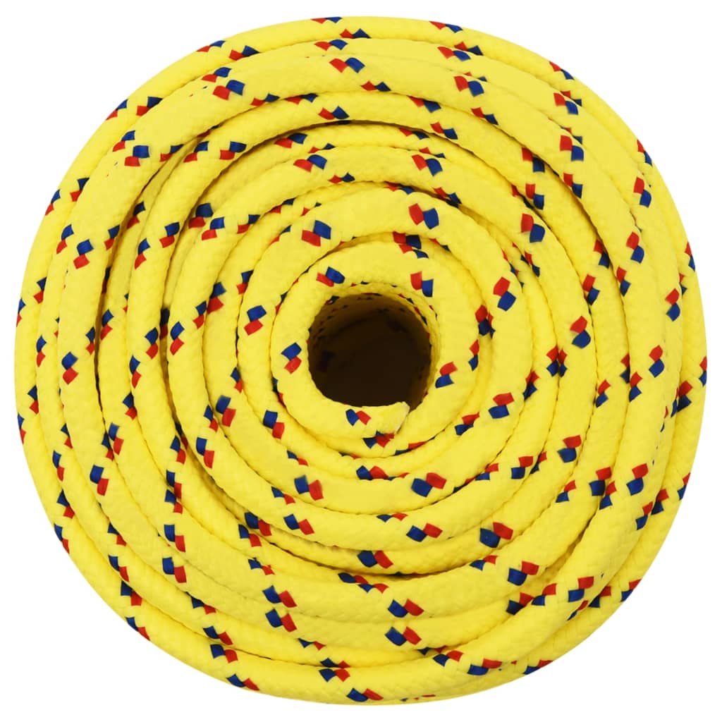 Boat Rope Yellow 12 mm 25 m Polypropylene