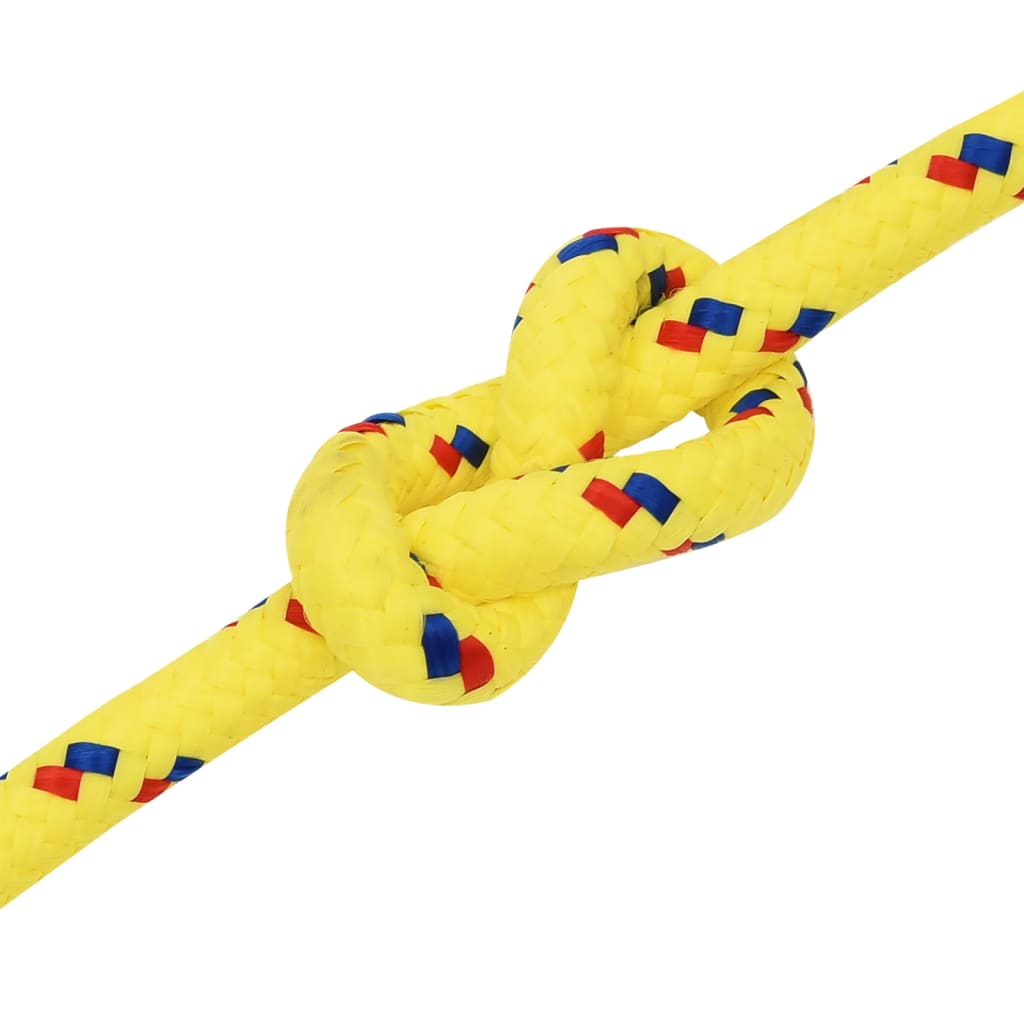 Boat Rope Yellow 12 mm 25 m Polypropylene