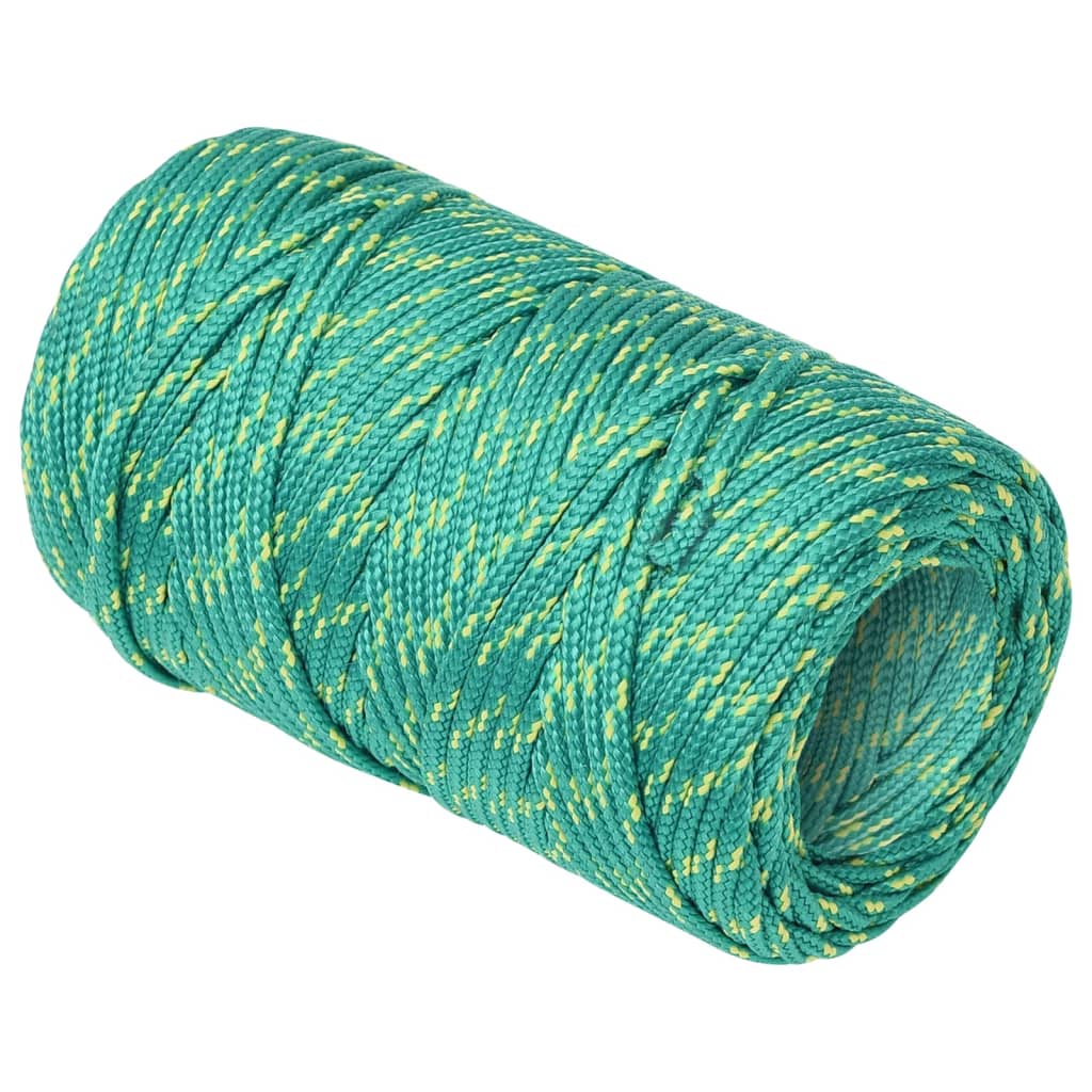 Boat Rope Green 2 mm 250 m Polypropylene