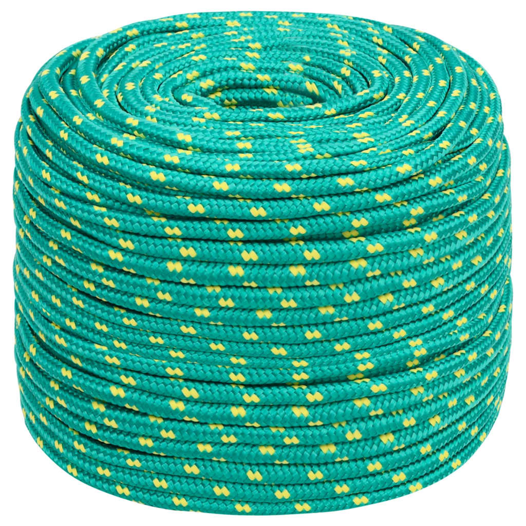 Boat Rope Green 6 mm 25 m Polypropylene