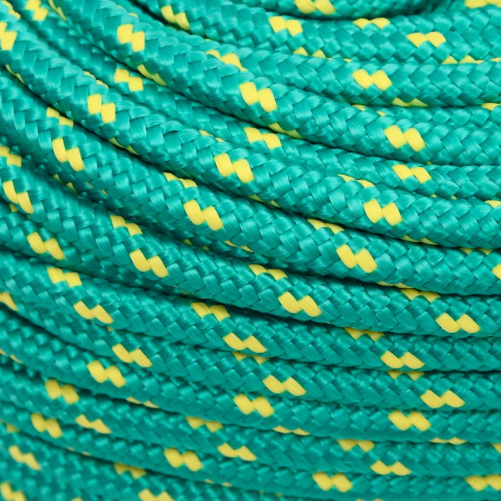 Boat Rope Green 6 mm 25 m Polypropylene